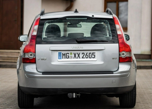 Volvo V50 cena 14700 przebieg: 260000, rok produkcji 2007 z Dobra małe 301